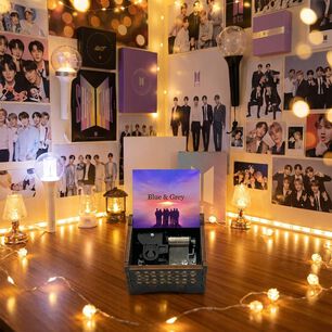 Caja Musical Bts Blue And Grey