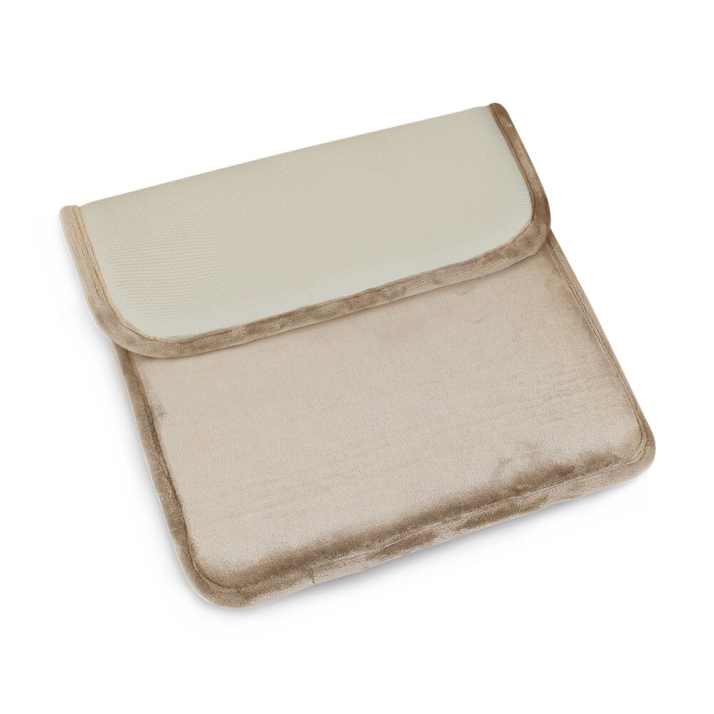 Alfombra De Ba&ntilde;o Nautica Home Flannel 40x60cm Antideslizante Beige image number 2.0