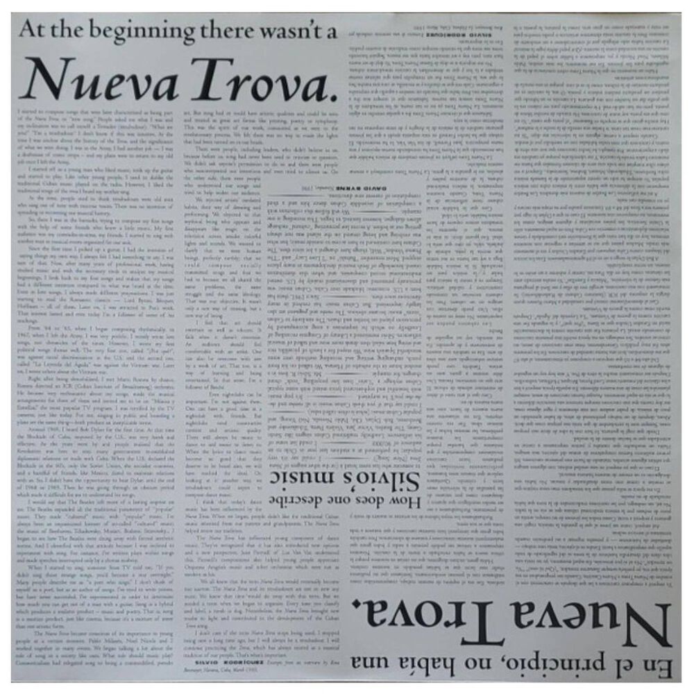 Silvio Rodriguez - Los Grandes Exitos | Vinilo image number 2.0