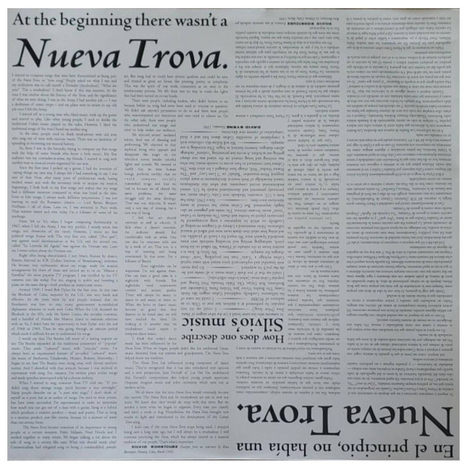 Silvio Rodriguez - Los Grandes Exitos | Vinilo image number 2.0