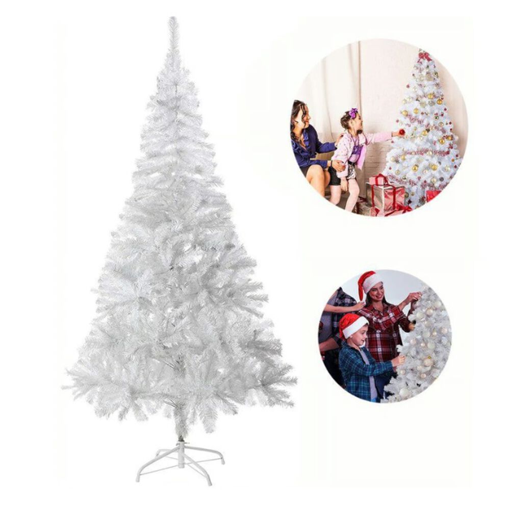 Árbol De Navidad Blanco 1.80 Cm Artificial Frondoso image number 2.0