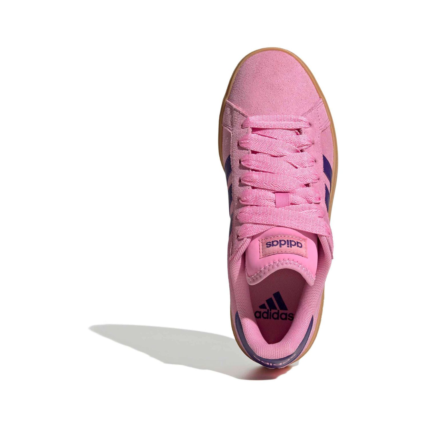 Zapatilla Urbana Mujer Adidas Grand Court Base 00s Rosado image number 11.0