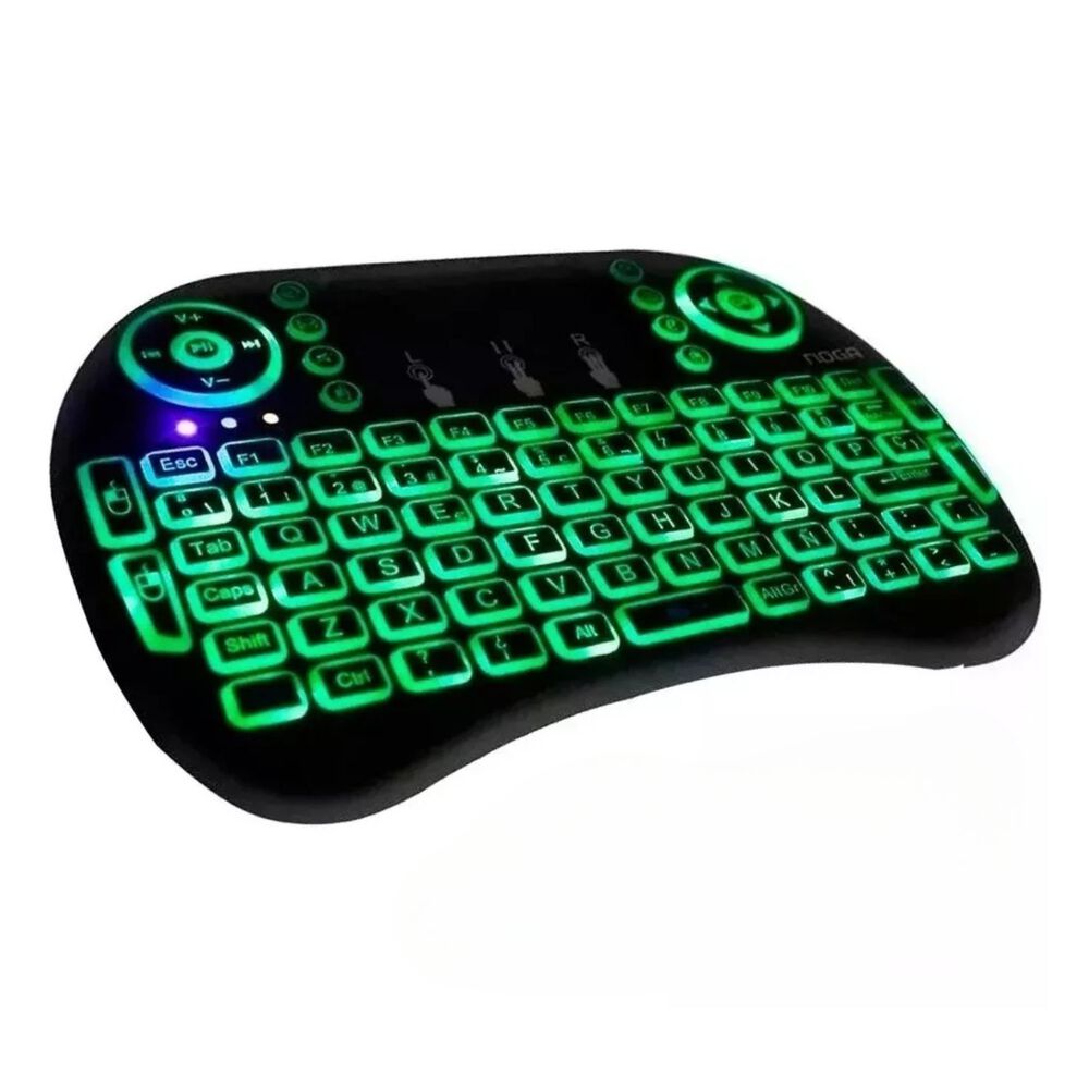 Mini Teclado Inalambrico Smart Tv Control Recargable Usb image number 1.0