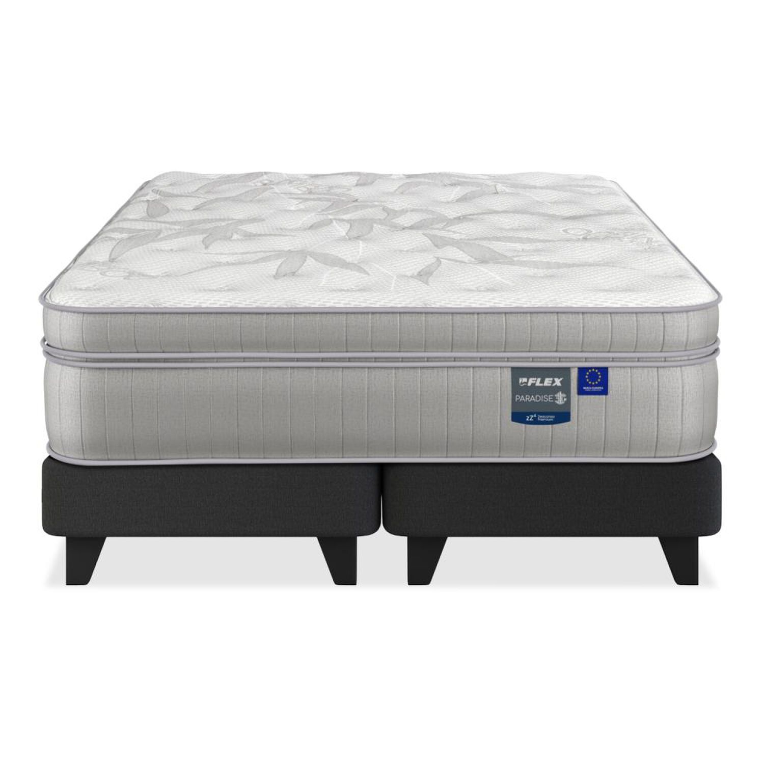Cama Europea Flex Paradise / King / Base Dividida image number 1.0