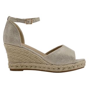 Sandalia Mujer Bruno Rossi Oro