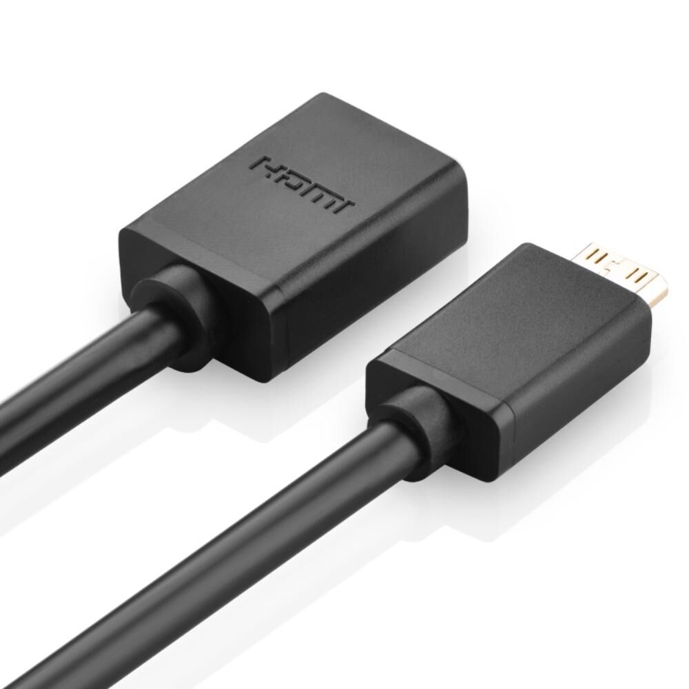 Cable Mini-hdmi A Hdmi 20cm Negro Ugreen image number 0.0