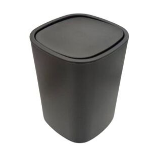 Cesto De Basura Negro 28x21.5 Cm