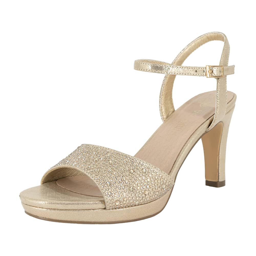 Sandalia De Vestir Aris Dorado Alquimia image number 0.0