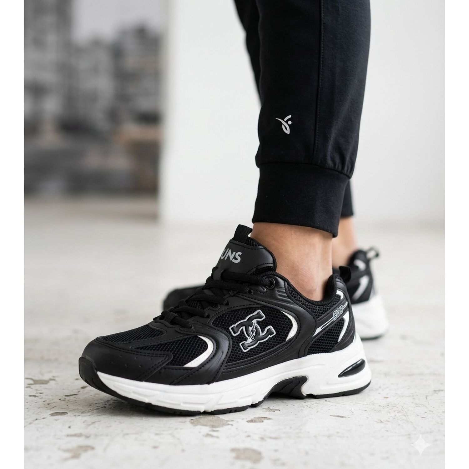 Zapatilla Daza Negro Alquimia image number 4.0
