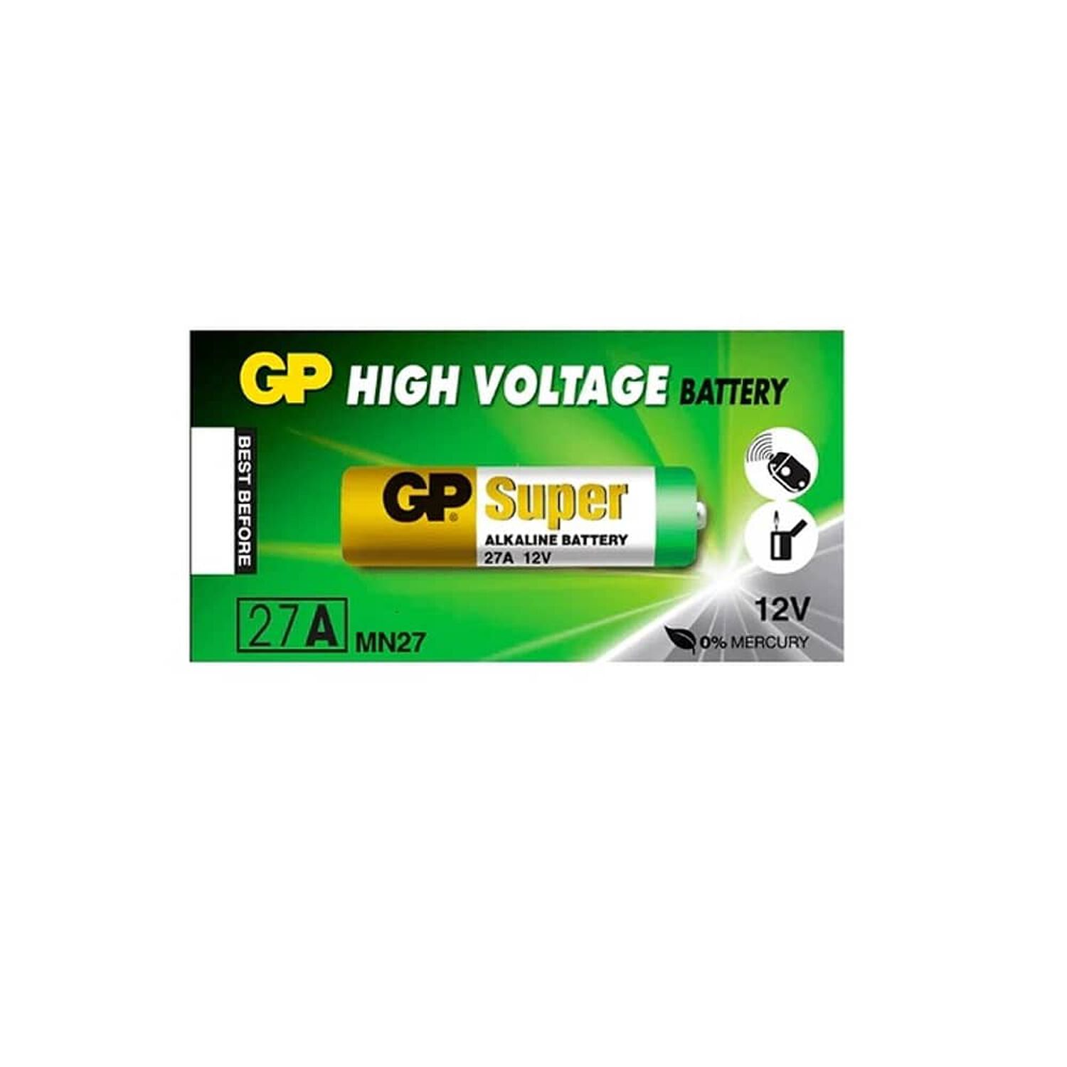 Pila Para Control Gp 27a Pack De 5 Unidades image number 3.0