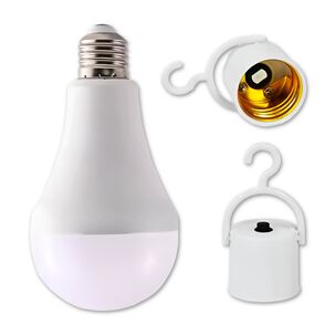 Ampolleta Led Recargable 11w Con Chip Led Samsung Super Nova