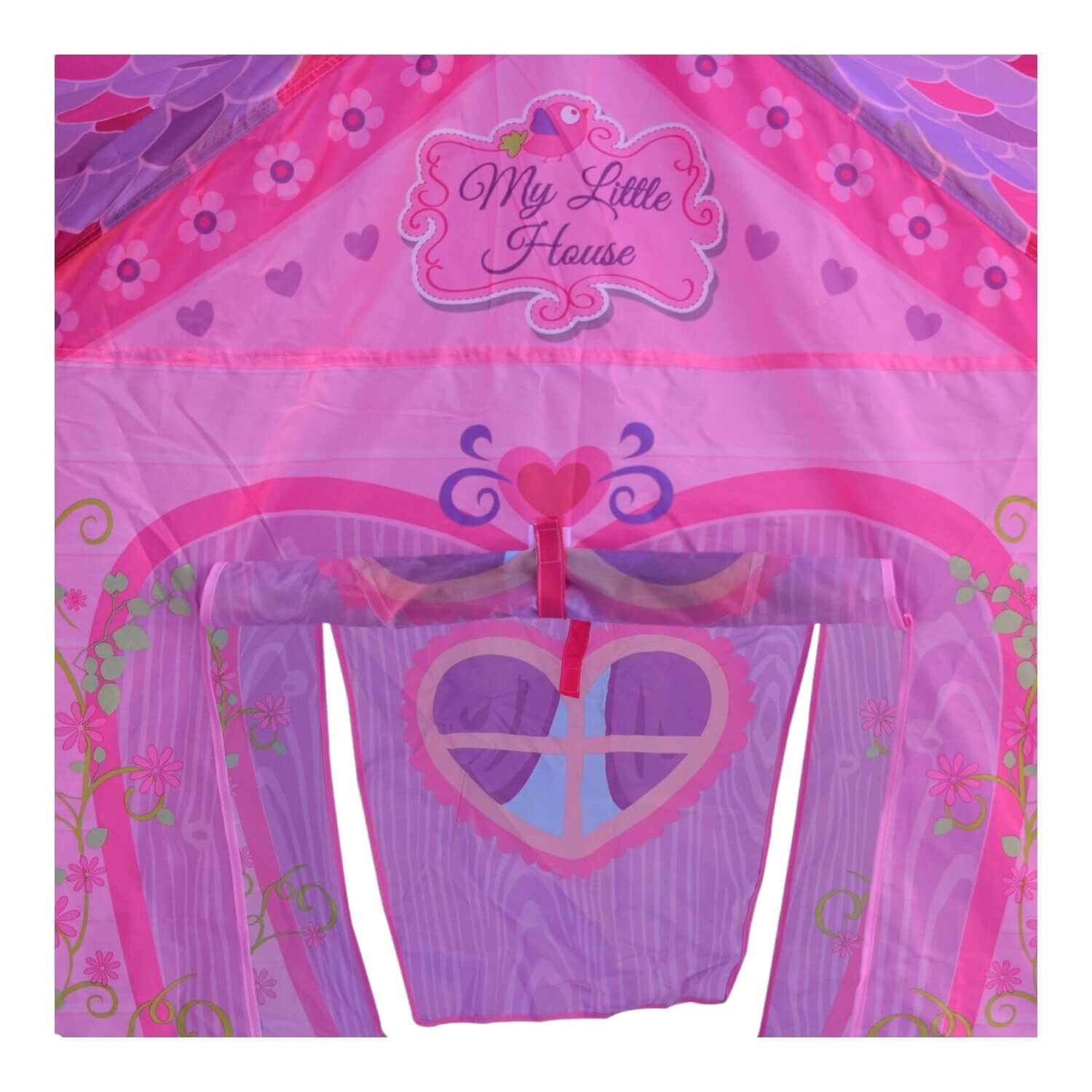 Tienda Carpa Rosa Para Ni&ntilde;os Plegable 95x72x102cm Gamepower image number 1.0