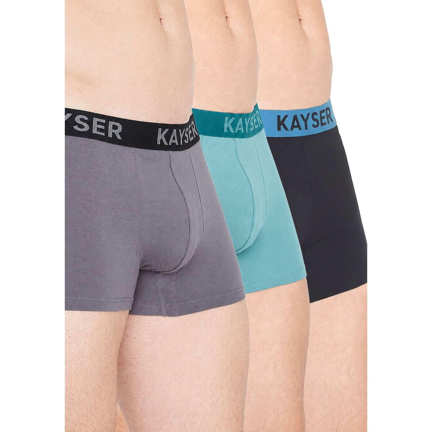 Pack 3x Boxer Corto Algod&oacute;n P393.05-sur Kayser image number 0.0