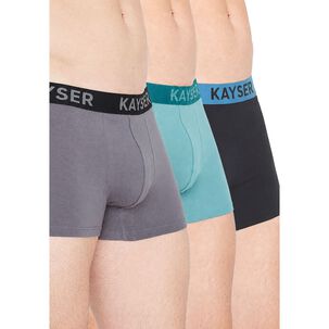 Pack 3x Boxer Corto Algod&oacute;n P393.05-sur Kayser