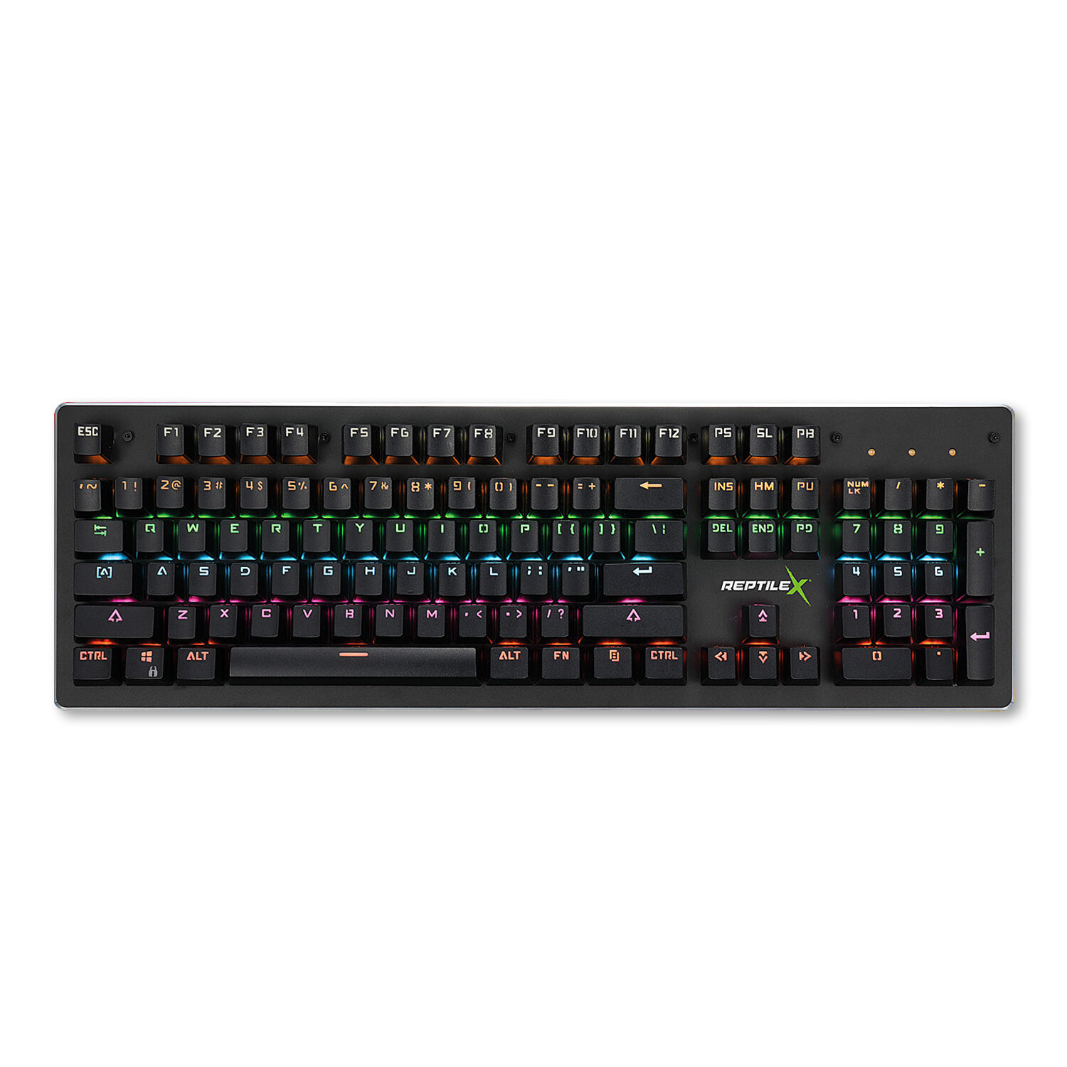 Teclado Gamer Mec&aacute;nico Retroiluminado Base Aluminio - Ps image number 0.0