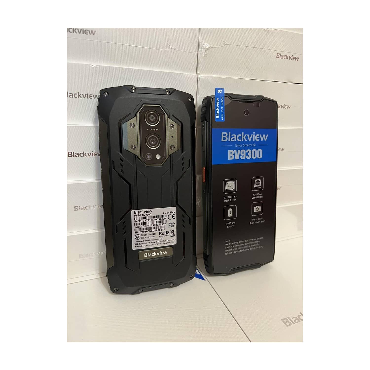 Celular Rugged Blackview Bv9300 Resistente A Golpes, Polvo, Humedad Y Agua / Potente Linterna De 100 L&uacute;menes, Nfc, Pantalla De 120hz image number 7.0