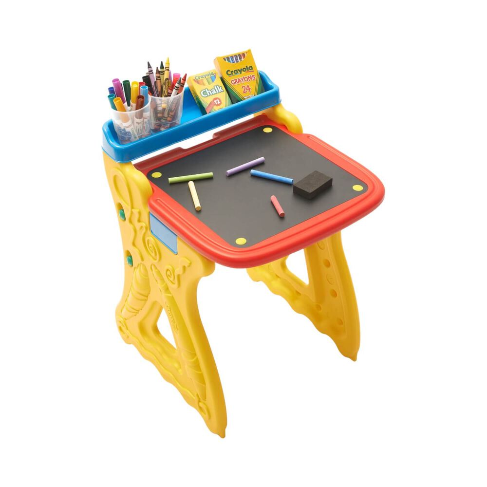 Mesa De Pintura Y Arte Para Niños 36x33x70 Cms Crayola image number 3.0