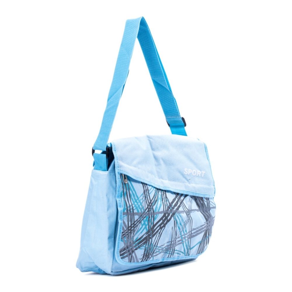 Bolso Sport Celeste Kubayoff image number 1.0