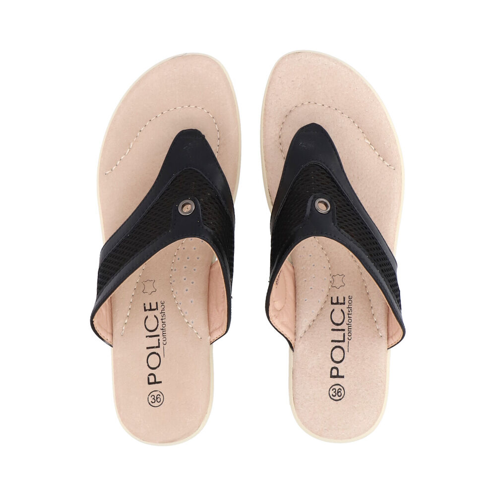 Sandalia Mujer Negro Liberty Police image number 2.0
