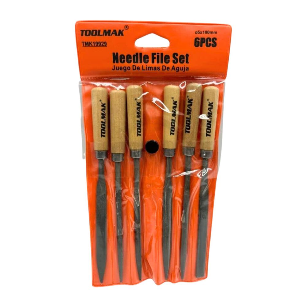 Set 6 Mini Limas De Agujas Herramientas Ferreteria image number 1.0