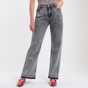 ROLLY GO JEANS PROCESO LAVADO TIRO MEDIO STRAIGTH MUJER ROLLY GO