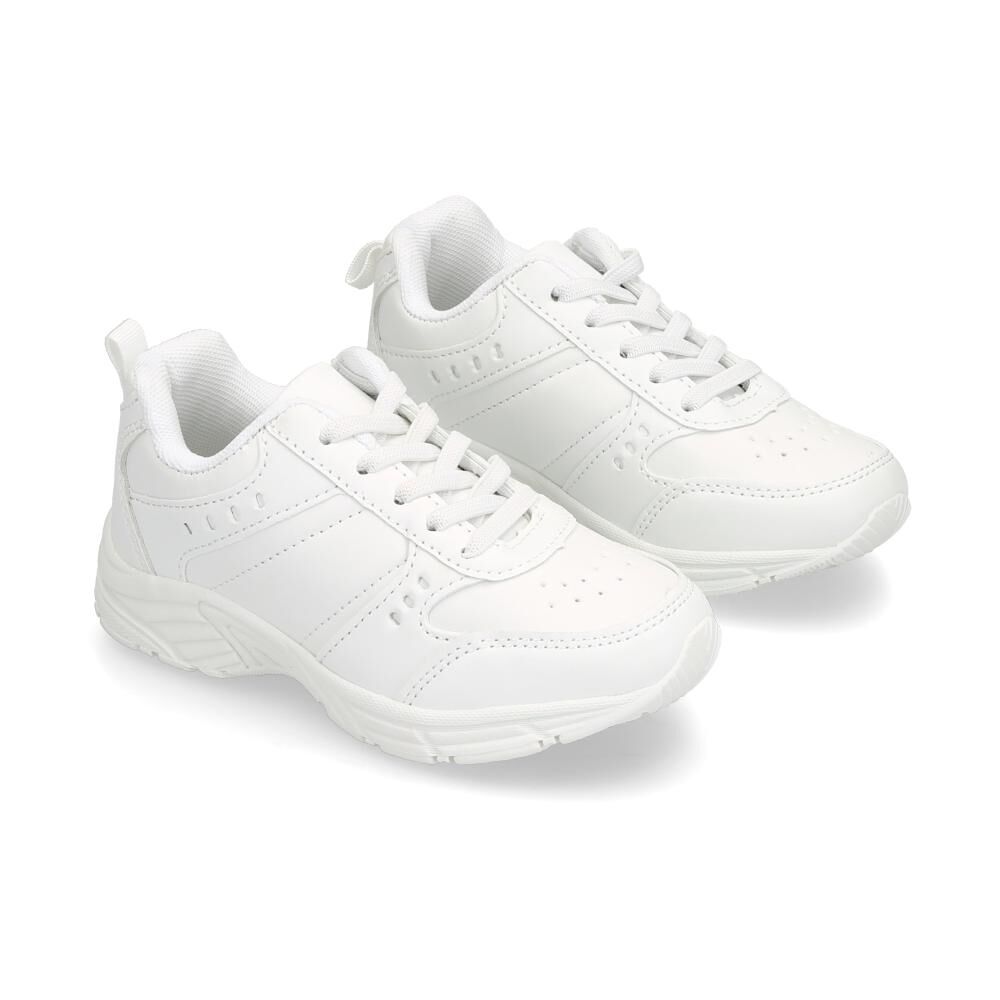 Zapatilla Escolar Legal Street Unisex Blanco image number 1.0