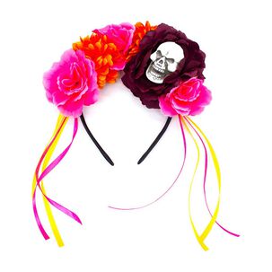 Diadema Cintillo Catrina Calavera Halloween