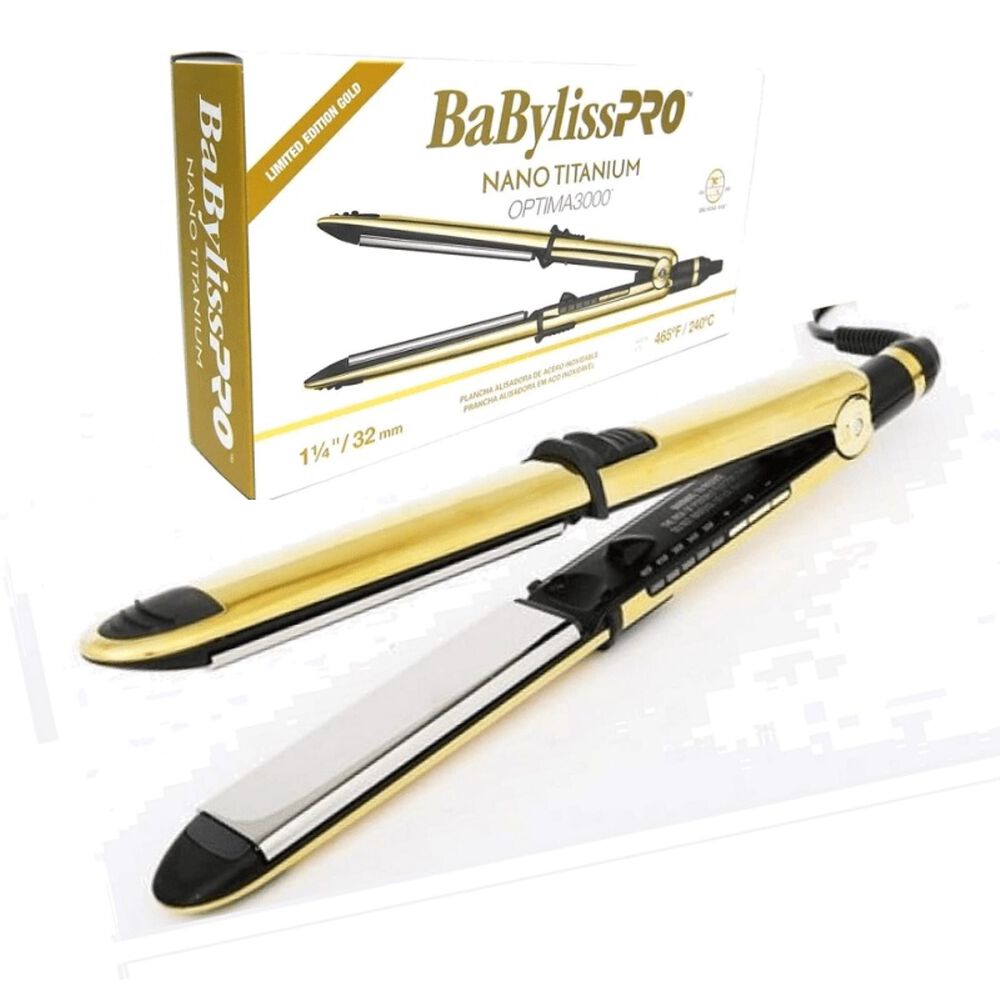 Plancha Babylisspro Nano Titanium Optima 3000 Gold image number 0.0