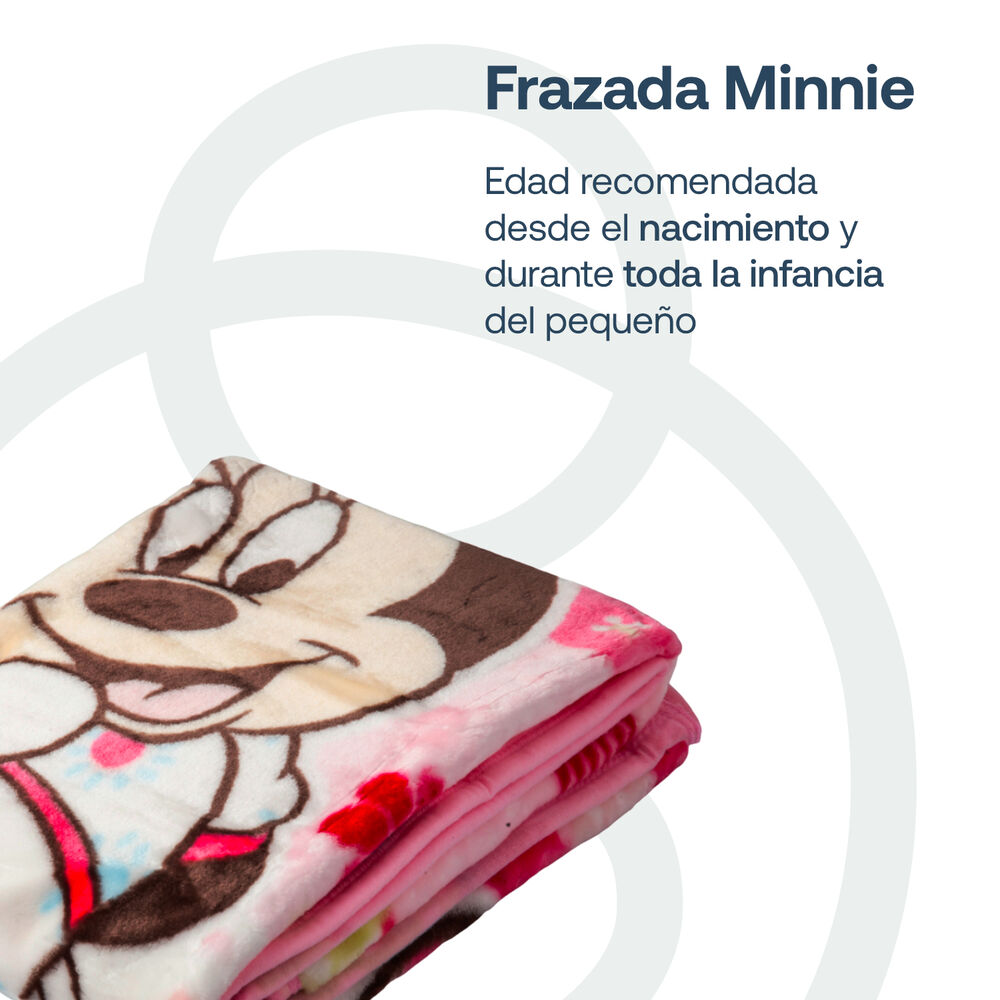 Manta Luxe Minnie Rosado 912mnr image number 1.0