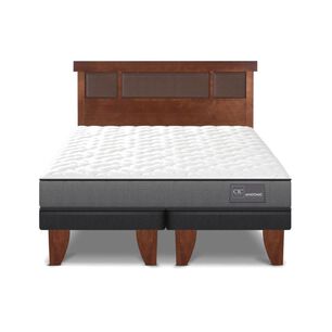 Cama Europea Cic Anatomic / 2 Plazas / Base Dividida + Respaldo