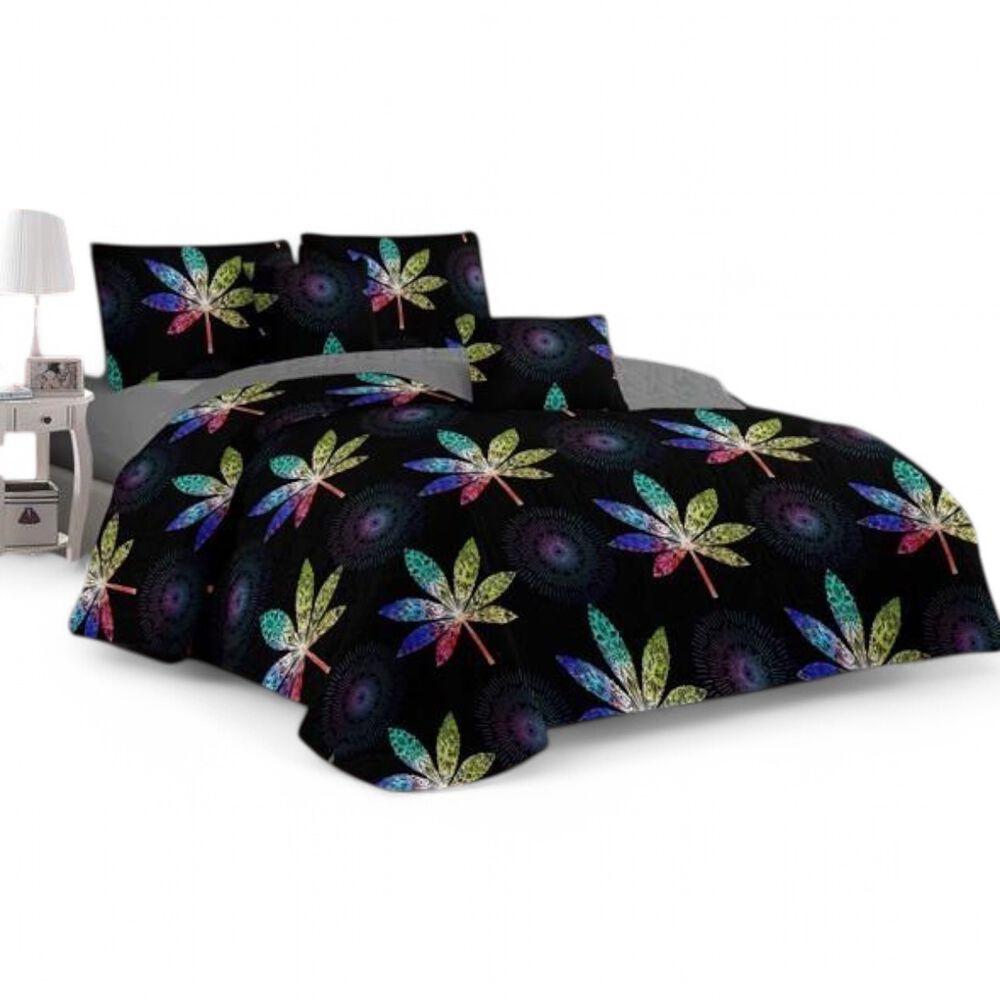 Cubrecama De Verano 2 Plazas Quilt + 2 Fundas De Almohada Cobertor Delgado Qvr2-50 image number 0.0