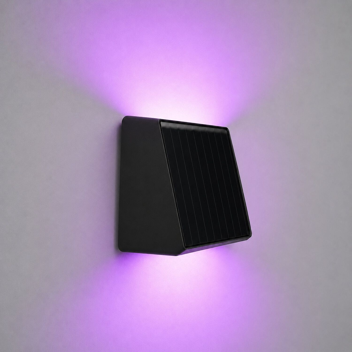 Luminaria Solar De Muro Aplique Cct Bidireccional Exterior image number 10.0