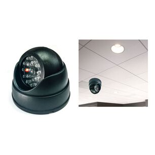 C&aacute;mara Vigilancia Falsa Domo Led Intermitente F&aacute;cil Instalaci&oacute;n