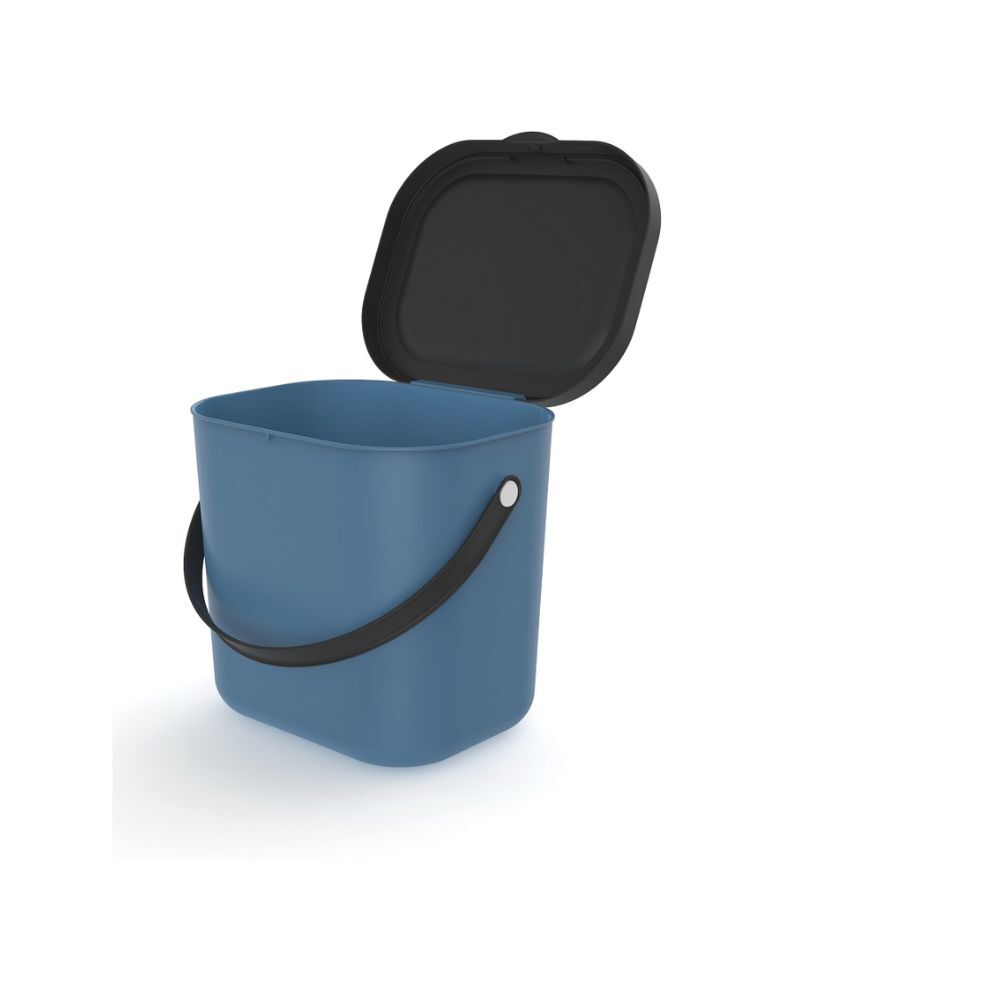 Basurero Albula 6 Lts Rotho Azul image number 2.0