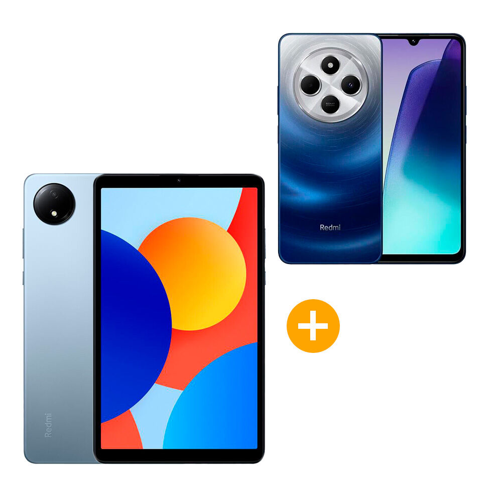 Smartphone Xiaomi Redmi 14C / 128 GB / Azul / Liberado + Tablet 8.7"  Redmi Pad SE Azul / 4 GB RAM / 64 GB image number 0.0