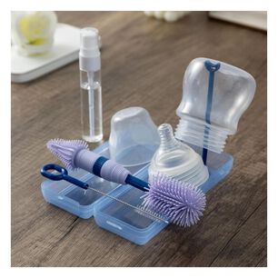 Set Limpieza Biberones Silicona Port&aacute;til Viaje Beb&eacute;