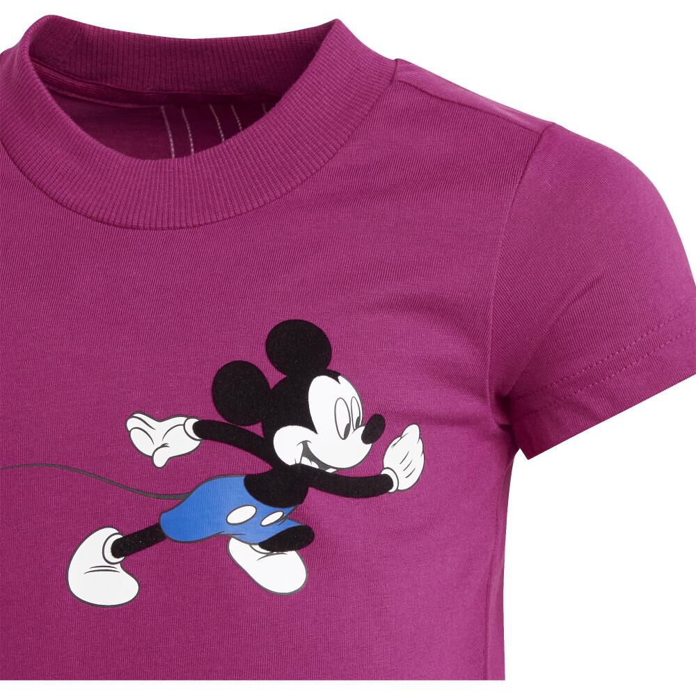 Buzo Adidas Training Minnie Mouse Crew Niña Rosa | Solo Deportes