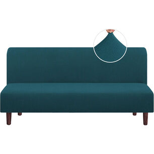 Funda De Futon Turquesa Cuadrille