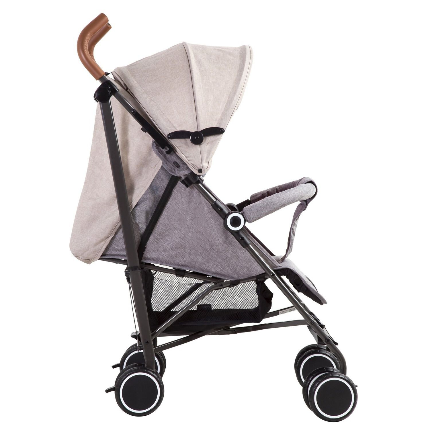 Coche Paragua Clap Melange Beige image number 3.0