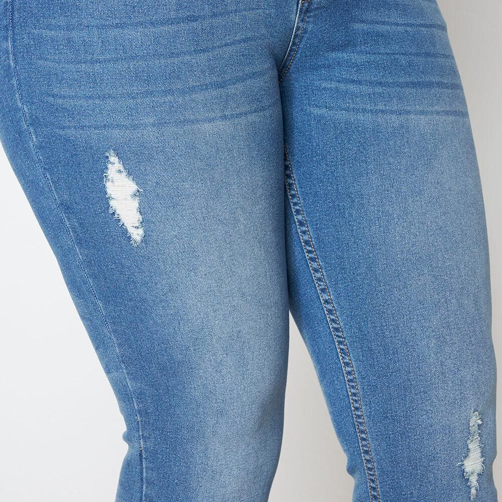 Jeans Mujer Tiro Medio Skinny Sexy Large image number 4.0