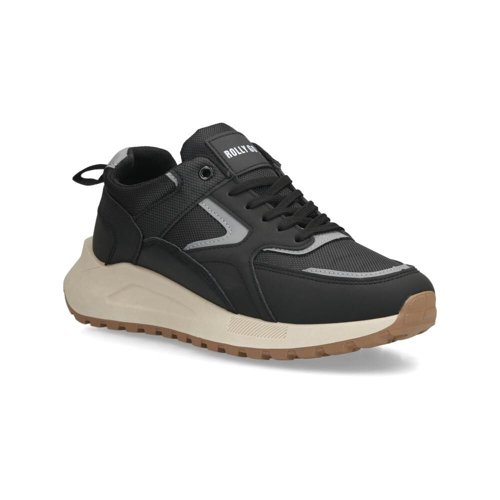 Zapatilla Urbana Hombre Rolly Go Black image number 0.0