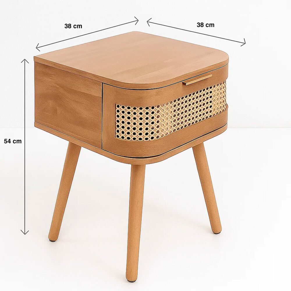 Velador Siena Rattan 38x54 - Natural image number 3.0