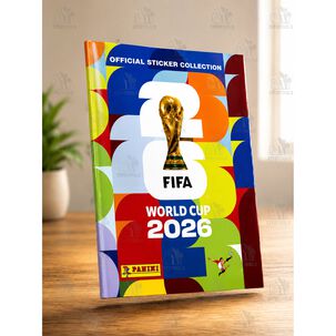 Pack &Aacute;lbum Panini Tapa Blanda 2026 + 2 Sobres Oficiales