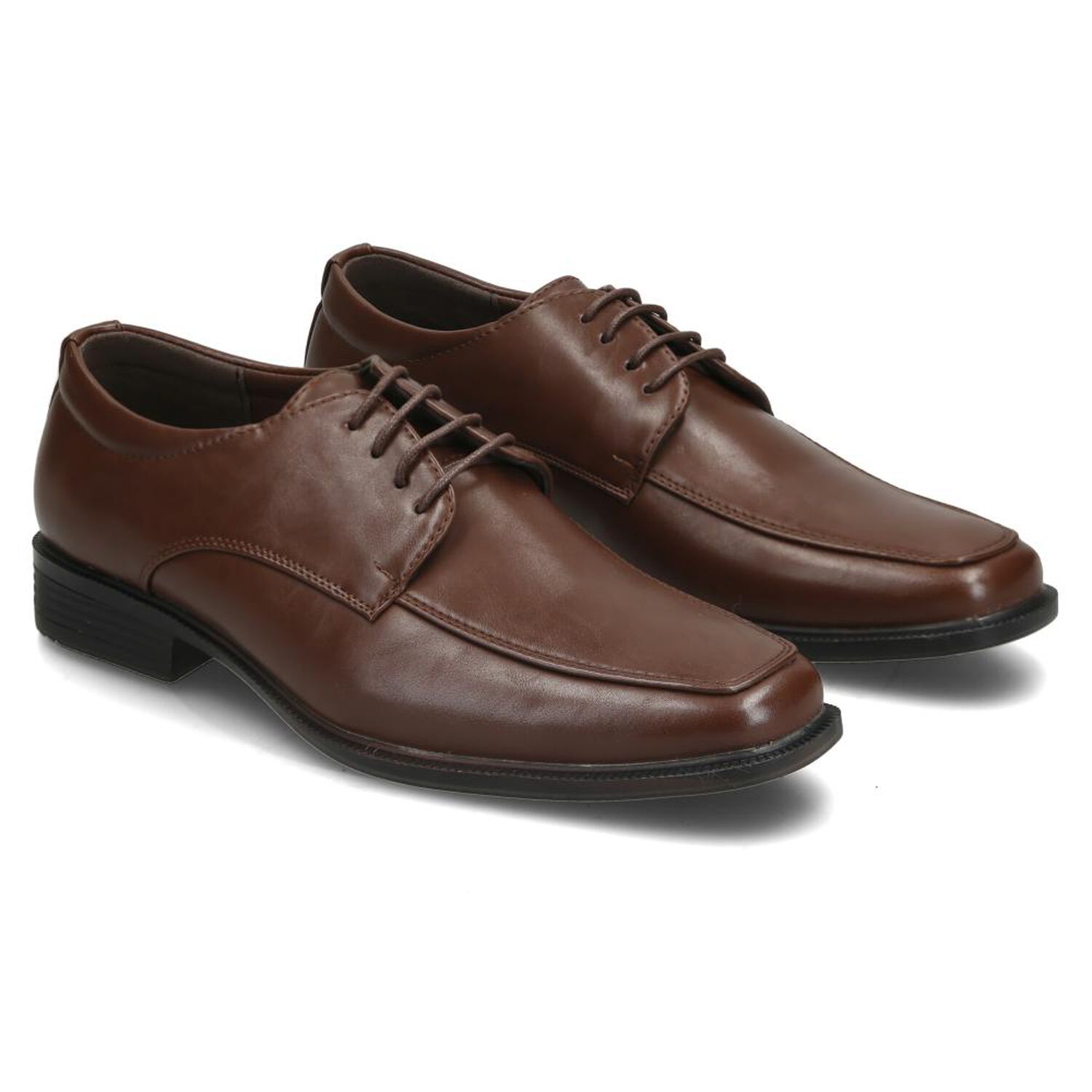 Zapato De Vestir Hombre Az Black Brown image number 1.0