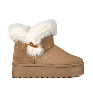 Botin Casual Mujer Gamuza Vintage Antideslizante Weide Lt201