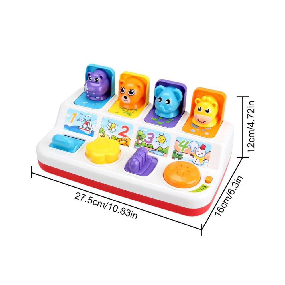 Juguete De Causa Y Efecto Animales Emergentes Para Ni&ntilde;os image number 1.0