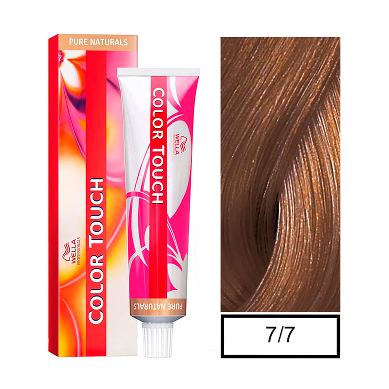 Wella - Tintura Semipermanente Color Touch 7/7 Rubio Mediano Marr&oacute;n 60gr+ Per&oacute;xido En Crema De 1,9% image number 0.0