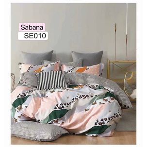 Sabana Estampada De 200 Hilos 2plazas - 010