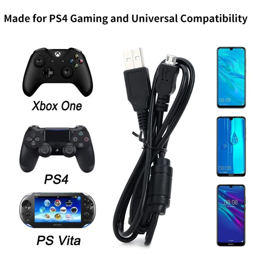 Cable Micro Usb V8 A Usb Normal Corto 30 Cm Para Carga Y Datos image number 4.0