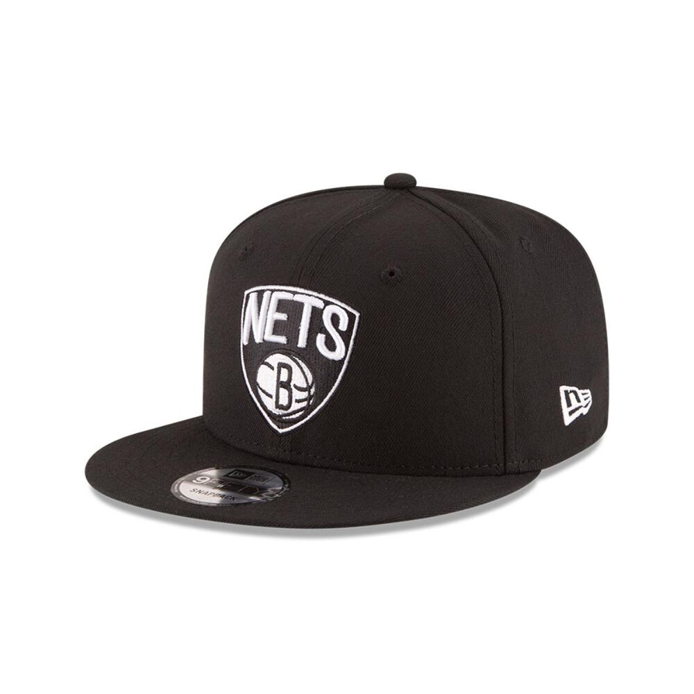 Gorra 9fifty Brooklyn Nets Nba Clásicos Black image number 0.0